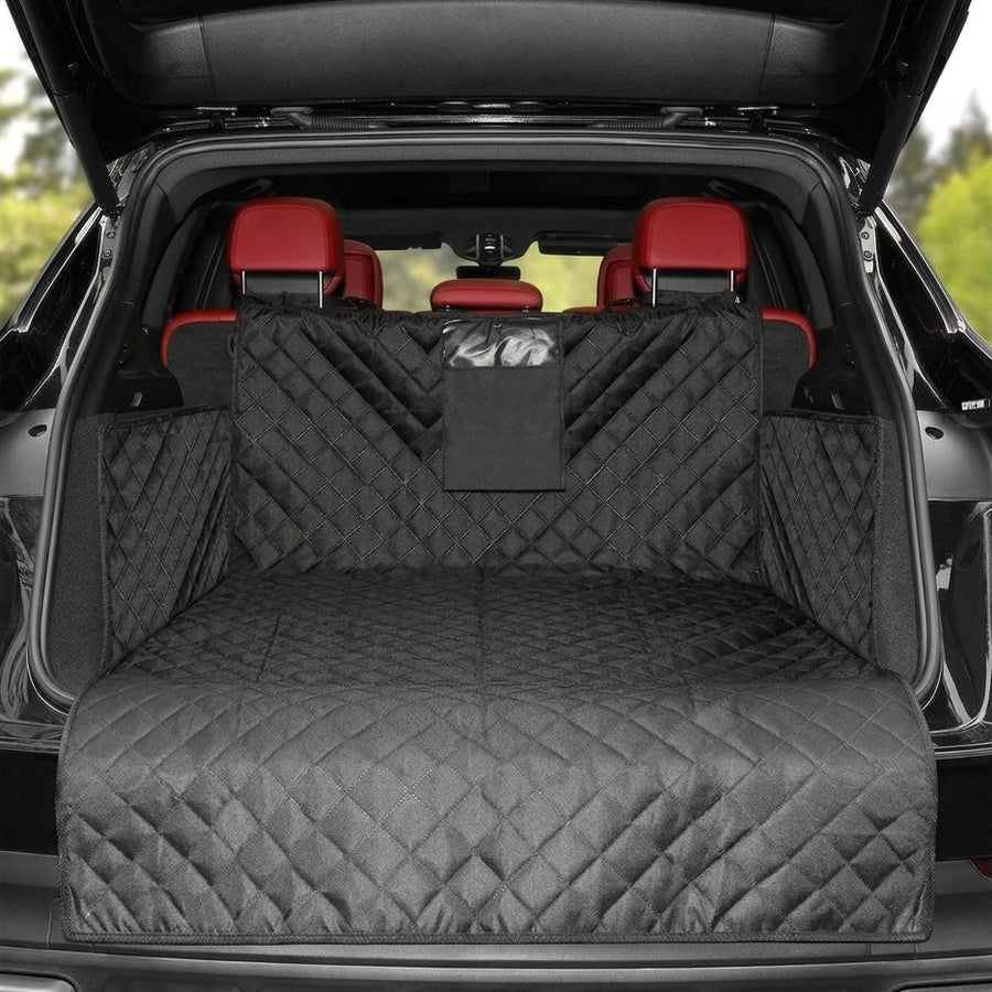 Mud, fur, and wet coats turn every ride into a cleanup job — especially around waterproof suv cargo liner for dogs.