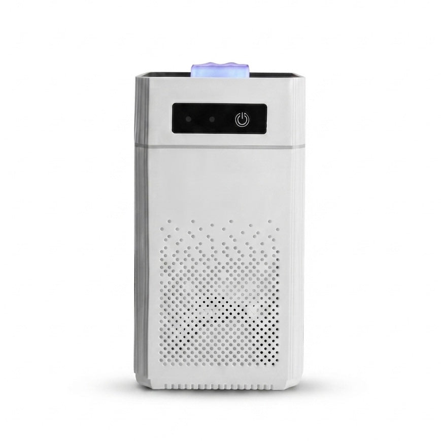 USB compact HEPA air purifier for pets with 20dB sleep mode and 360 degree intake — image 1