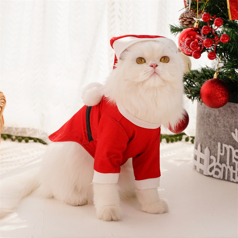 Santa Claus pet costume outfit — image 1