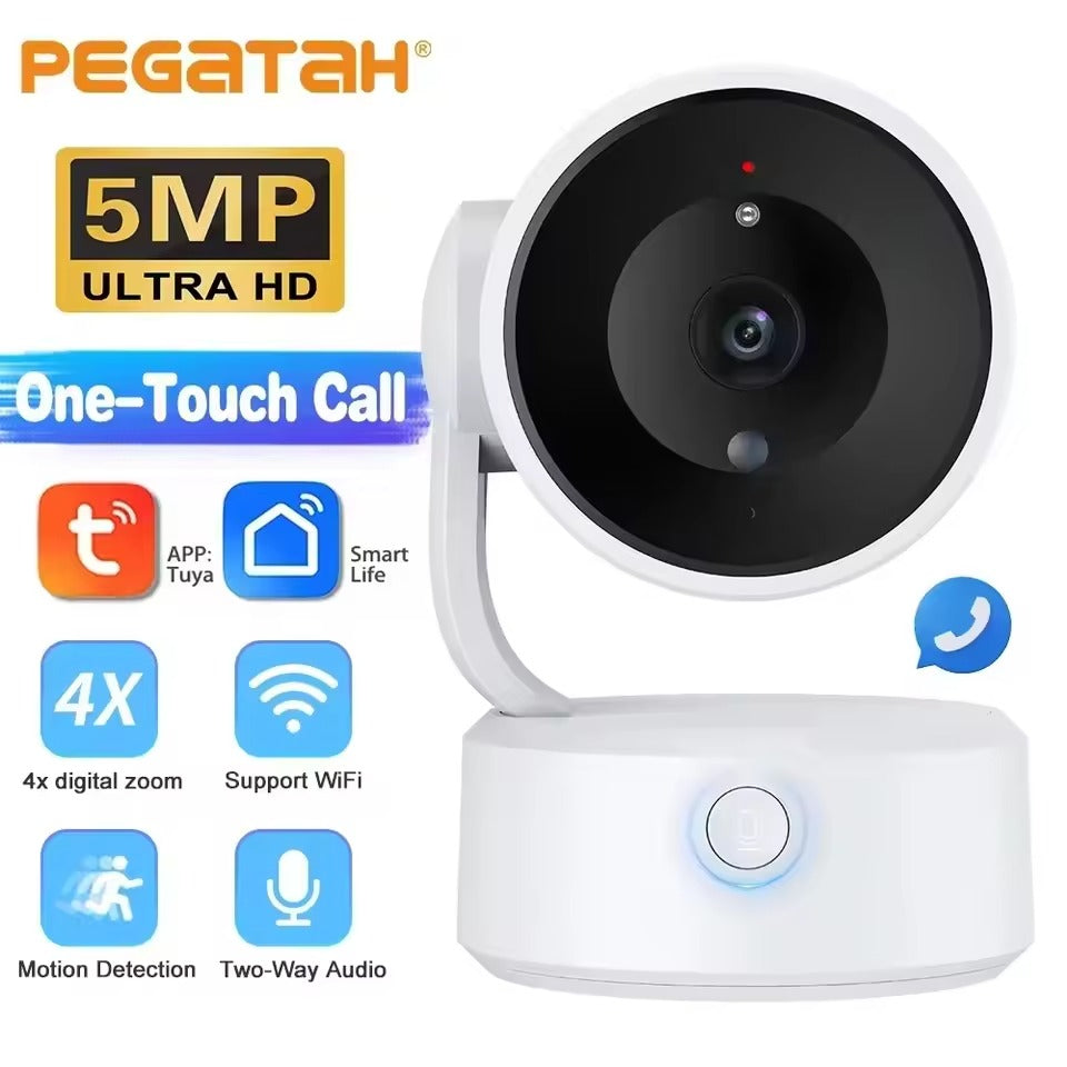 5MP pet camera with 360 degree pan two-way audio and motion tracking — image 2