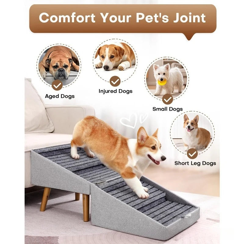 Foldable dog stairs that turn into a stool - photo 1