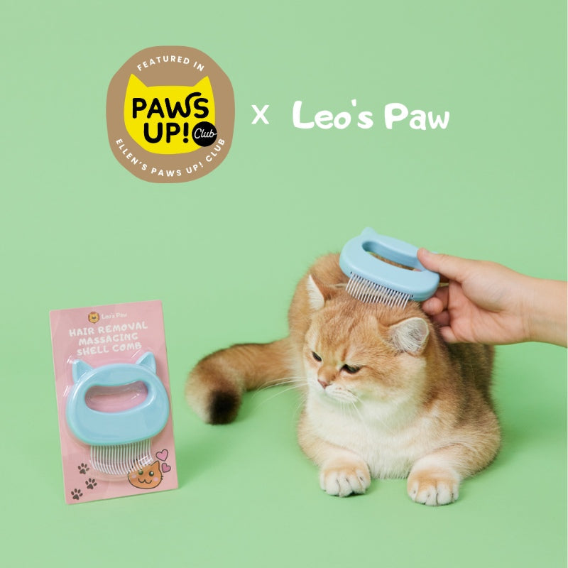 Cat shell comb massaging hair removal grooming brush — image 2