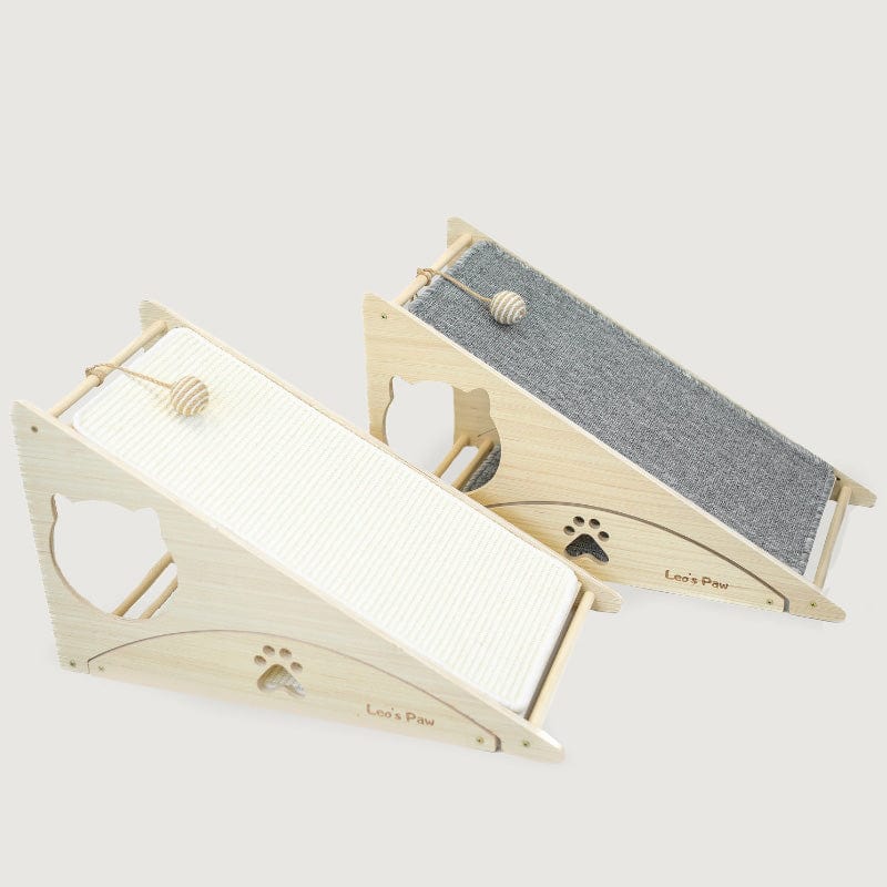 3-in-1 cat scratch and play ramp climb scratcher condo — image 1