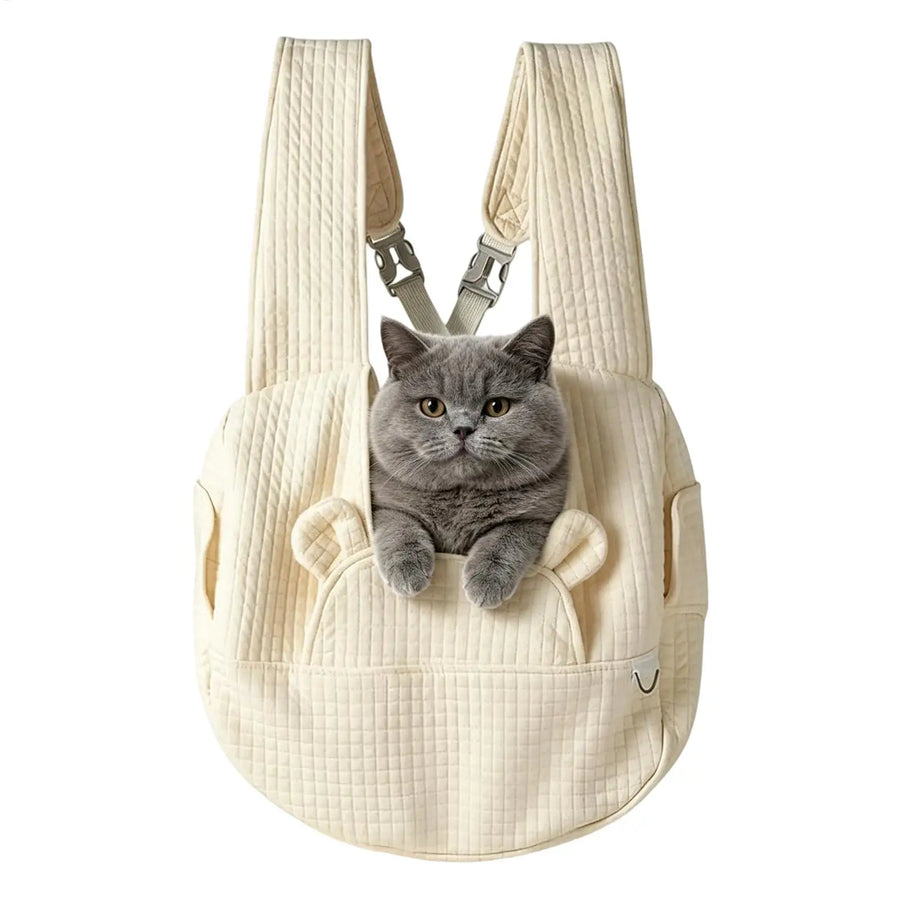 Why a front pet carrier for cats helps